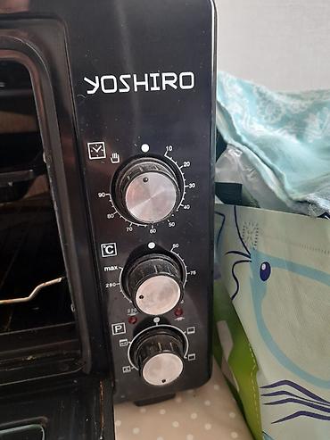 Техника для кухни: YOSHIRO elektrik mini soba - Mexaniki idarəetmə: üç döner düymə – — 1