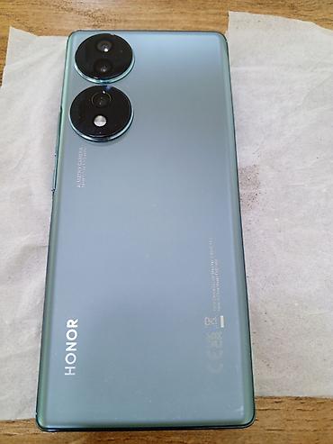 Уюлдук телефондор жана аксессуарлар: Honor 70, Колдонулган, 256 ГБ, түсү - Жашыл, 2 SIM — 2