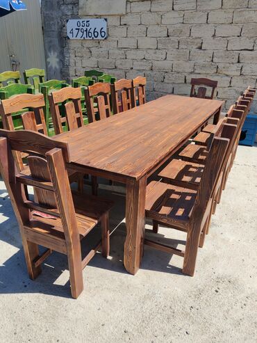 inversion stol: Taxta stol stullarin keyfiyyətli və 2 il qarantı li satışı kafe