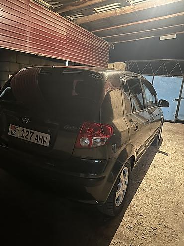 электрондук скутер: Hyundai Getz: 2003 г., 1.4 л, Кол менен иштөөчү, Бензин, Хетчбек — 6