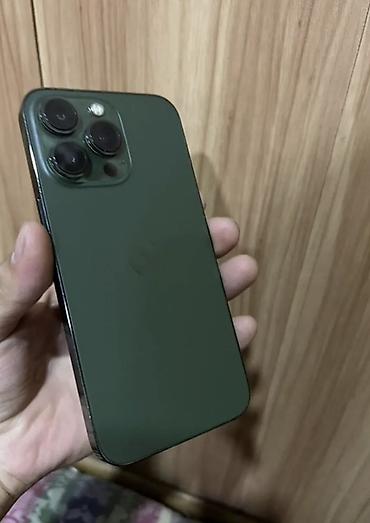 IPhone 13 Pro, Б/у, 256 ГБ, Зеленый, Зарядное устройство, 90 % at lalafo.kg IPhone 13 Pro, Б/у, 256 ГБ, Зеленый, Зарядное устройство, 90 %