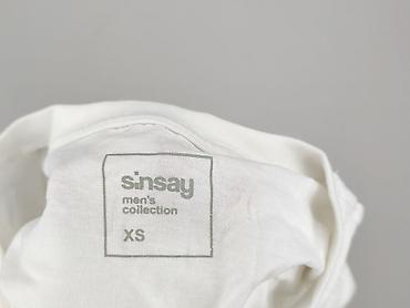 sinsay koszulka basic: Sinsay, Koszulka dla mężczyzn, rozmiar XS — 4