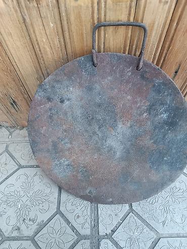 Dəmir sac – açıq havada və sobada bişirmə üçün - Material: qalın, tam