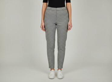 mohito płaszcz w kratę: Mohito, Material trousers for women, size M