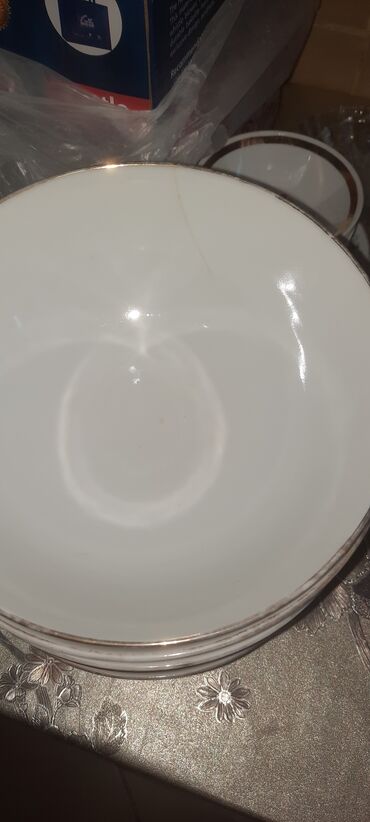 Boşqablar: Boşqablar, rəng - Ağ — 6