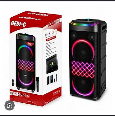 Портативная хорошас акустическая система GEDI-G GD-1015 Мощность до
