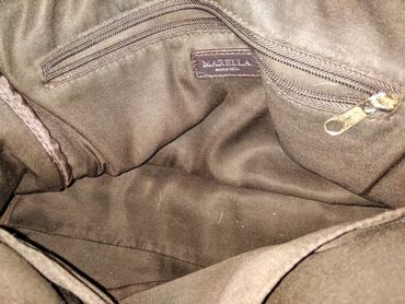 Torbe: Marella - kožna braon torba Divna torba od meke i debele prirodne — 9