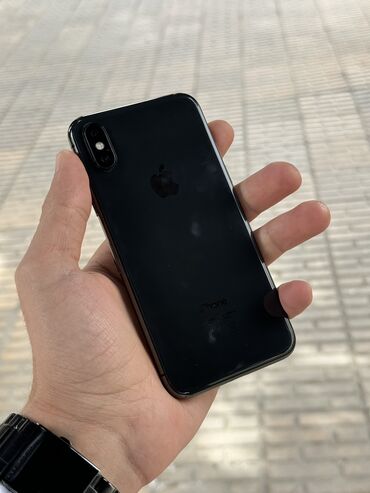 dublikat iphone satisi: IPhone X, 64 ГБ, Черный