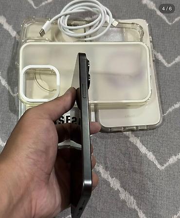 iphone 15 max: IPhone 15 Pro Max, 256 GB, Black Titanium, Face ID — 4