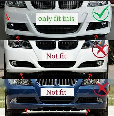 e53 юбка: Юбка переднего бампера BMW, 2024 г., цвет - Черный, Б/у, Бесплатная доставка — 2