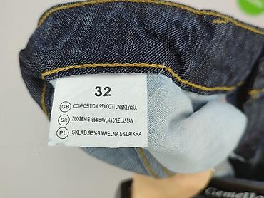 jeansy custom: Spodnie 3/4 damskie, rozmiar L — 5