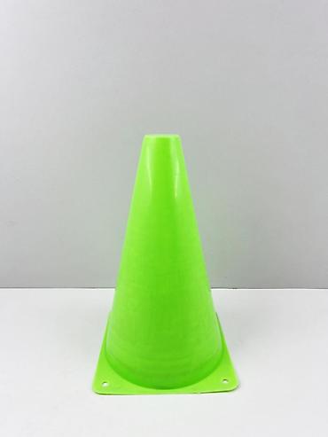 Digər idman və istirahət malları: №: 7191 Məhsulun adı: Məşq üçün konus, yaşıl, 26 sm Brend: No Brand — 1