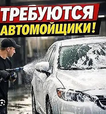 микр: Требуется Автомойщик, Оплата: Ежедневно, Процент от дохода, Менее года опыта, Обучение — 1