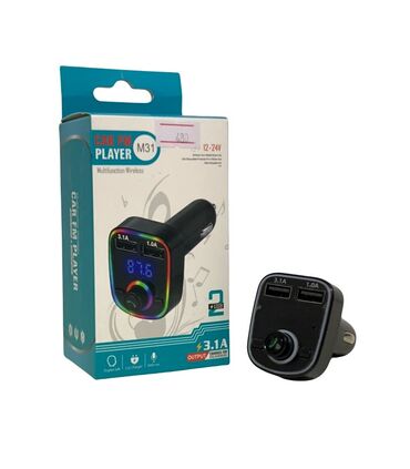 широкий монитор: FM-трансмиттер для автомобиля CAR FM Player M31 - Совместим с