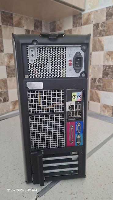 Masaüstü kompüterlər və iş stansiyaları: Salam.Aleykum dell ful keyis satlır intel Cpu E5500 2.80ghz 64bit — 1