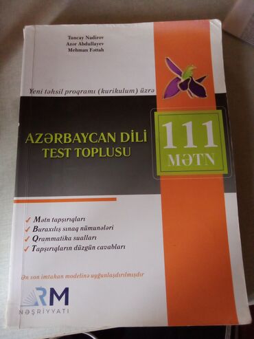 informatika pdf yukle: Məhsul: “Azərbaycan Dili – Test Toplusu (111 Mətn)” Müəlliflər: Tuncay