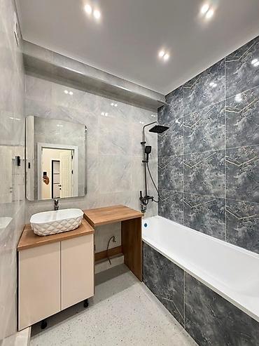 кирпичный квартира: 2 комнаты, 73 м², Асанбай мкр Элитка, 11 этаж, Дизайнерский ремонт — 9