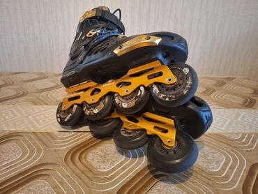 Roliklər: Şəhər sürüşü üçün inline konki (rolik) - Sərt xarici qəfəsli, iç — 7