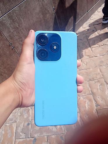 netta u pro: Tecno Spark, Б/у, 128 ГБ, цвет - Голубой, 2 SIM — 2