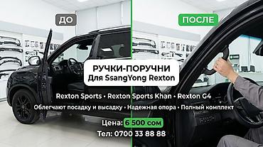 рейлинг gx: Рекстон спорт, рекстон хан, рекстон ж4 
Накладки рукоятки — 4