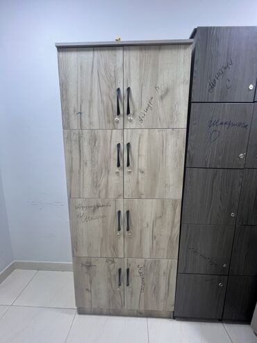 Шкафы для раздевалки: Шкаф для раздевалки, Б/у, ЛДСП, Самовывоз — 9