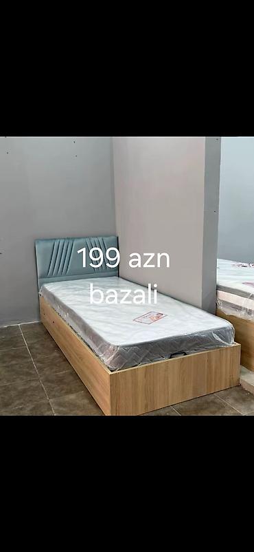 masinli kravat: Bazalı tək nəfərlik çarpayı - Qiymət: 199 AZN (şəkildə göstərilib) - — 1