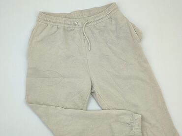 pomarańczowe spodnie dresowe: Sweatpants, L (EU 40), condition - Good