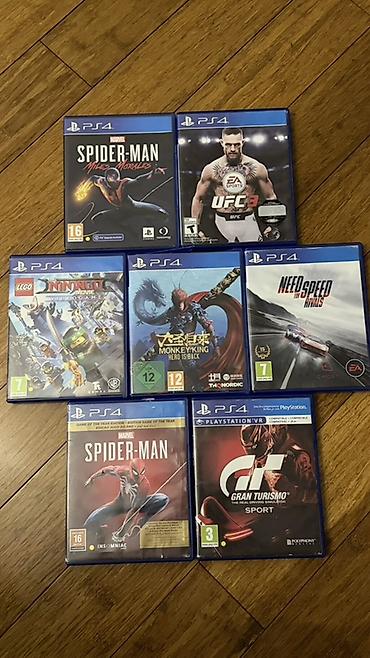 PS4 oyun diskləri paketi Daxildir: - Marvel’s Spider‑Man: Miles