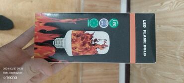 led işıqlar: Led flame bulb 4 manat