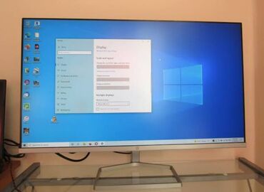 Monitorlar: HP F27'İnch Led Full HD 16:9 / 1920x1080 / 75Hz manitor. Tam ideal