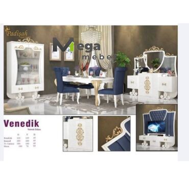 xırdalanda daxili kreditlə evlər: Venedik qonaq dəsti🤩 Fabrik istehsalı mebellərin topdan qiymətlə