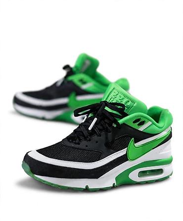buzz nike dunk: Nike Air Max patike – crno/bele sa jarko zelenim detaljima - Model sa — 1