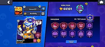 kohne adidas: Brawl Stars hesabı – yüksək səviyyəli kolleksiya və kupalar.Real — 1