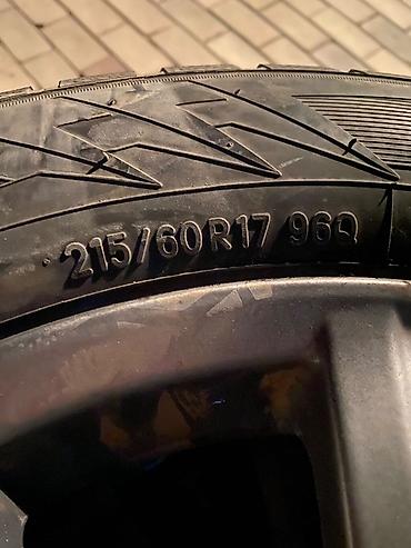 Шины и диски: Колеса в сборе 215 / 60 / R 17, Зима, Б/у, Комплект, Легковые, Литые, отверстий - 5 — 4
