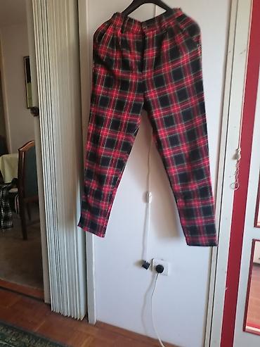 jordan helanke: Ženske karirane pantalone – topli zimski/jesenji model - Kroj — 2
