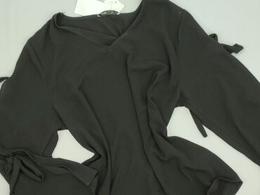 sinsay sukienka czarna obcisła: Women's blouse, size L