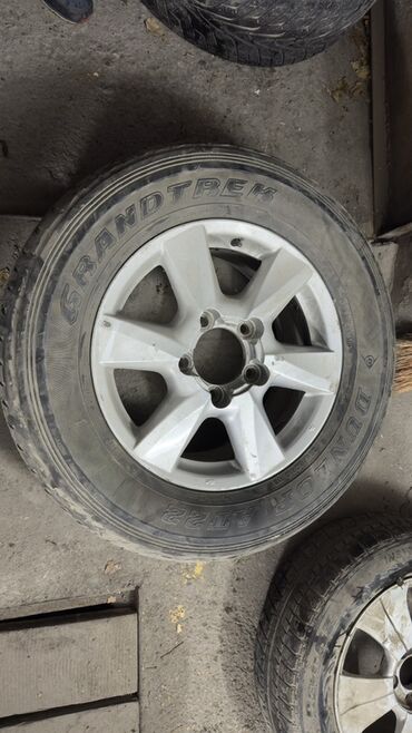 хендай гетц диски: Дөңгөлөктөр монтажда 285 / 60 / R 18, All-season, Колдонулган, Камдык, Жол тандабастар (АТ/МТ), Куйма, тешиктери - 6