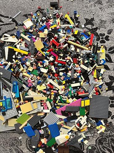 лего кирпичи: Большой микс деталей LEGO (сыпучий лот) - Разнородные кубики и — 3