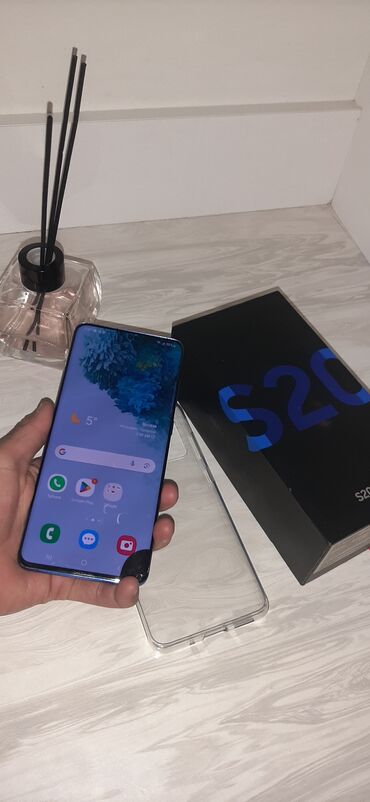 телефоны айфон xr: Samsung Galaxy S20 Plus, 256 ГБ, цвет - Синий