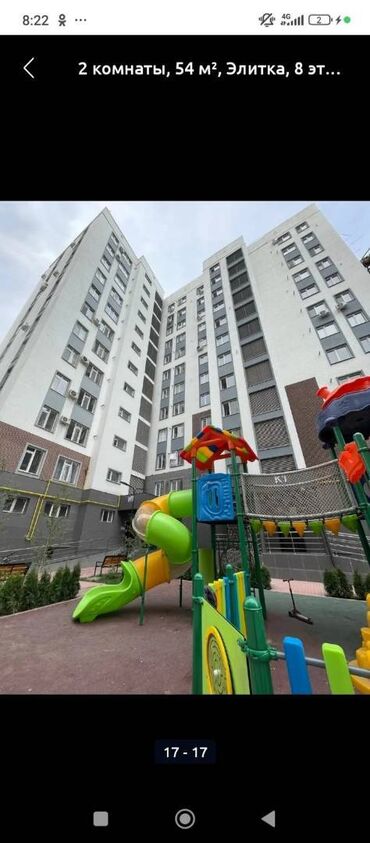 вторичное жилье: 2 комнаты, 54 м², Элитка, 8 этаж, Дизайнерский ремонт