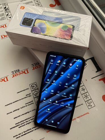 кнопочные телефоны сяоми: Xiaomi, Redmi 10A, Б/у, 64 ГБ, цвет - Синий