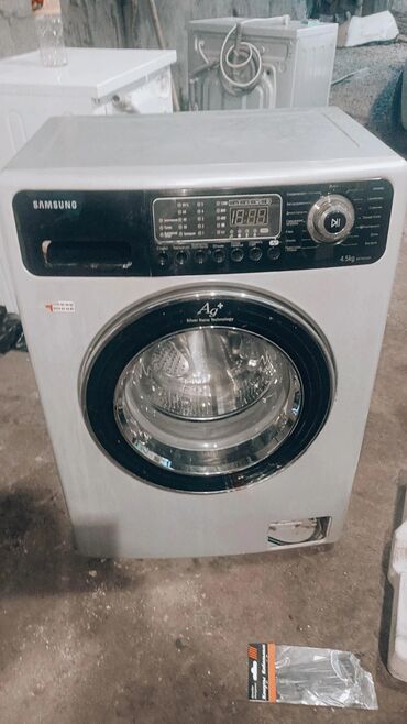 продаю автомат стиральная машина: Стиральная машина Samsung, Б/у, Автомат, До 6 кг, Полноразмерная