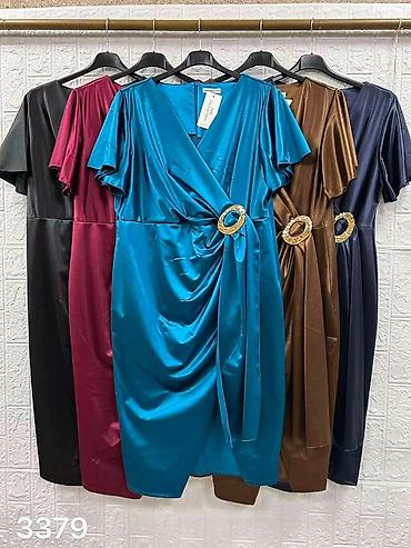 haljine veće veličine: Haljine za punije, saten
Cena 3500
Vel.do 5xl
V28 — 6