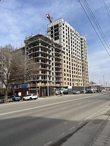69: 2 комнаты, 69 м², Аламедин-1 мкр Элитка, 13 этаж, ПСО (под самоотделку) — 8