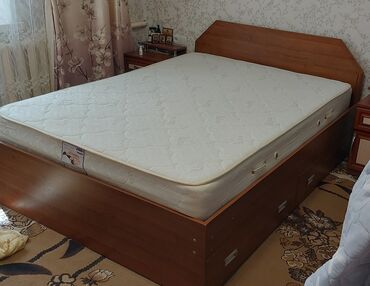 электрокачели для новорожденных: Эки кишилик керебет, Колдонулган, Матрасы бар, узуну - 200 см