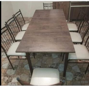 Masa və oturacaq dəstləri: Mətbəx üçün, Yeni, Açılmayan, Kvadrat masa, 4 stul -da lalafo.az — 2 Masa və oturacaq dəstləri: Mətbəx üçün, Yeni, Açılmayan, Kvadrat masa, 4 stul — 2