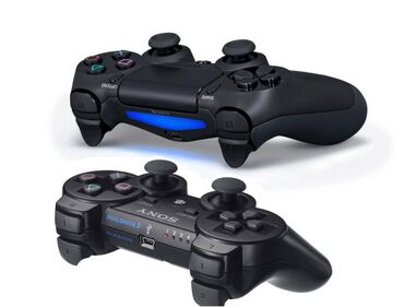 PS4 (Sony PlayStation 4): Продаю дуалшок ps3 - ps4 джойстики ps3 реплика (новые) 700 джойстики