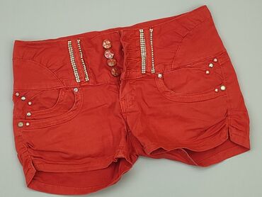 sukienki czerwona elegancka: Shorts, 2XS (EU 32), condition - Good