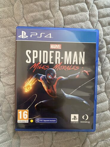 Oyun diskləri və kartricləri: Marvel's Spider-Man, Rol oyunu, İşlənmiş Disk, PS4 (Sony Playstation 4), Ünvandan götürmə