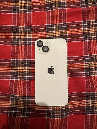 IPhone 13, Б/у, 128 ГБ, Белый, 76 %